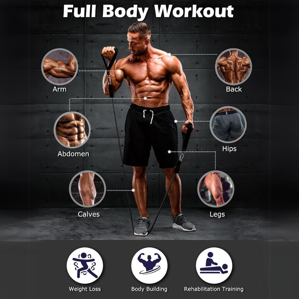 Myzane® Resistance Band Workout Set